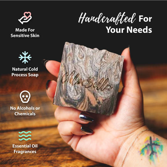 White Pumkpin Spice Soap Body Bar - ChloeBella Handcrafted