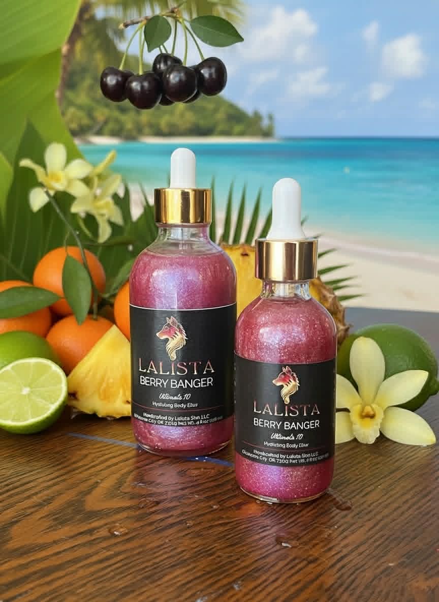 Berry Banger Ultimate 10 Body Oil Elixir - ChloeBella Handcrafted