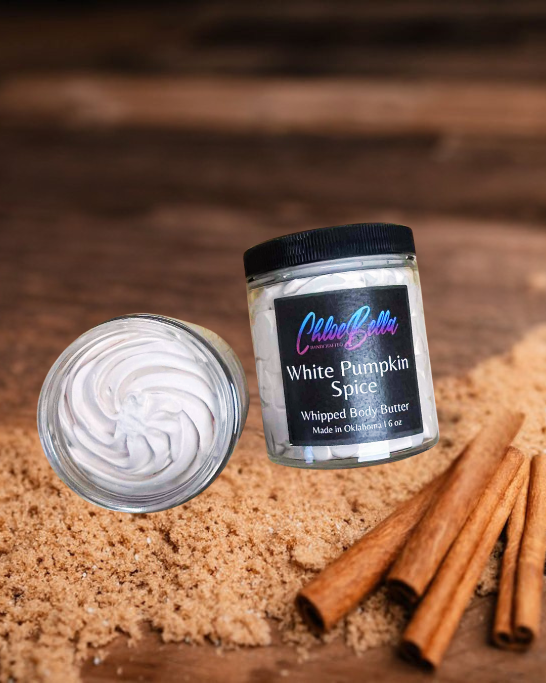 White Pumpkin Spice Body Butter - ChloeBella Handcrafted