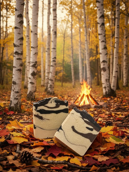 Birch Embers Soap Bar - ChloeBella Handcrafted