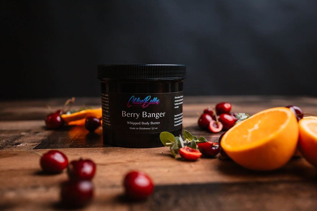 Berry Banger Body Butter Moisturizer - ChloeBella Handcrafted