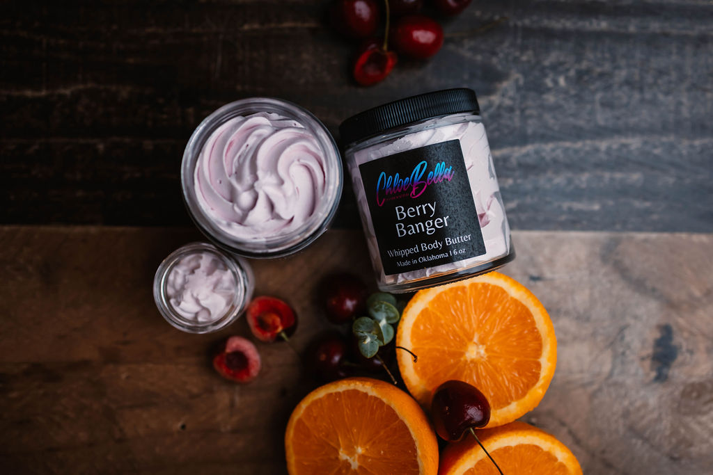 Berry Banger Body Butter Moisturizer - ChloeBella Handcrafted