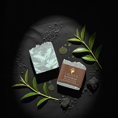 Black Moon Clarifying Soap Bar - ChloeBella Handcrafted