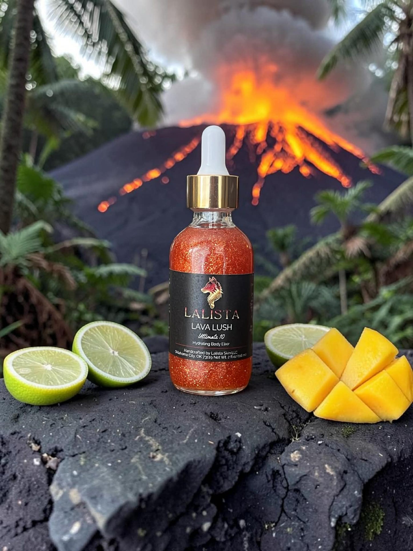 Lava Lush Ultimate 10 Body Oil Elixir (Limited Edition) - ChloeBella Handcrafted
