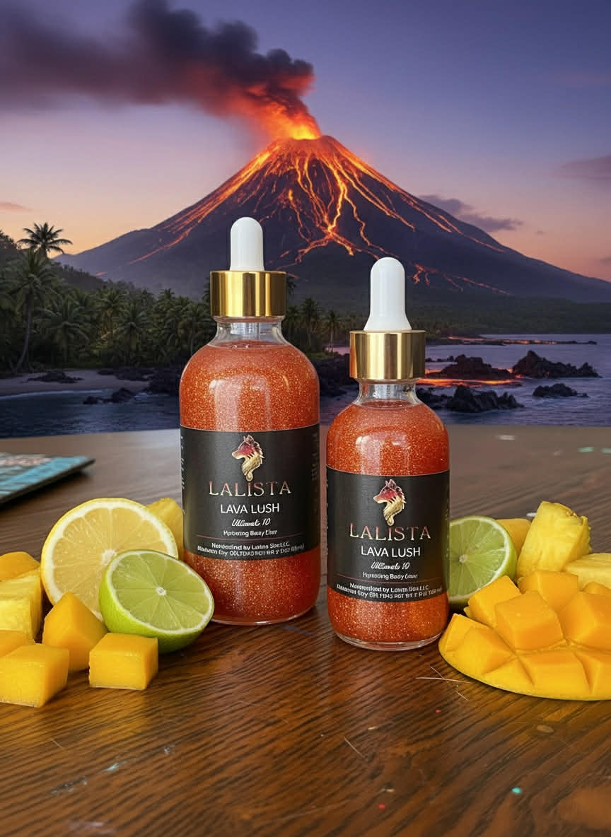 Lava Lush Ultimate 10 Body Oil Elixir (Limited Edition) - ChloeBella Handcrafted