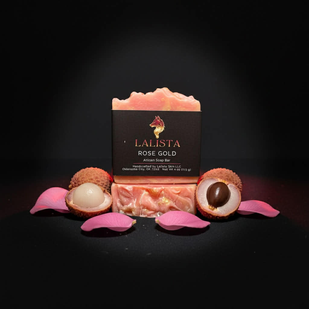 Rose Gold Soap Bar - ChloeBella Handcrafted