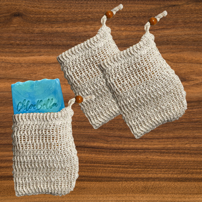 Sisal Soap Saver - ChloeBella Handcrafted