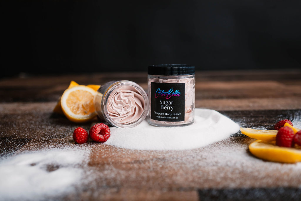 Sugar Berry Body Butter Moisturizer - ChloeBella Handcrafted