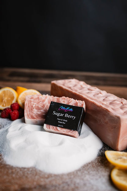 Sugar Berry Soap Bar - ChloeBella Handcrafted